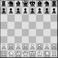 chess board setup